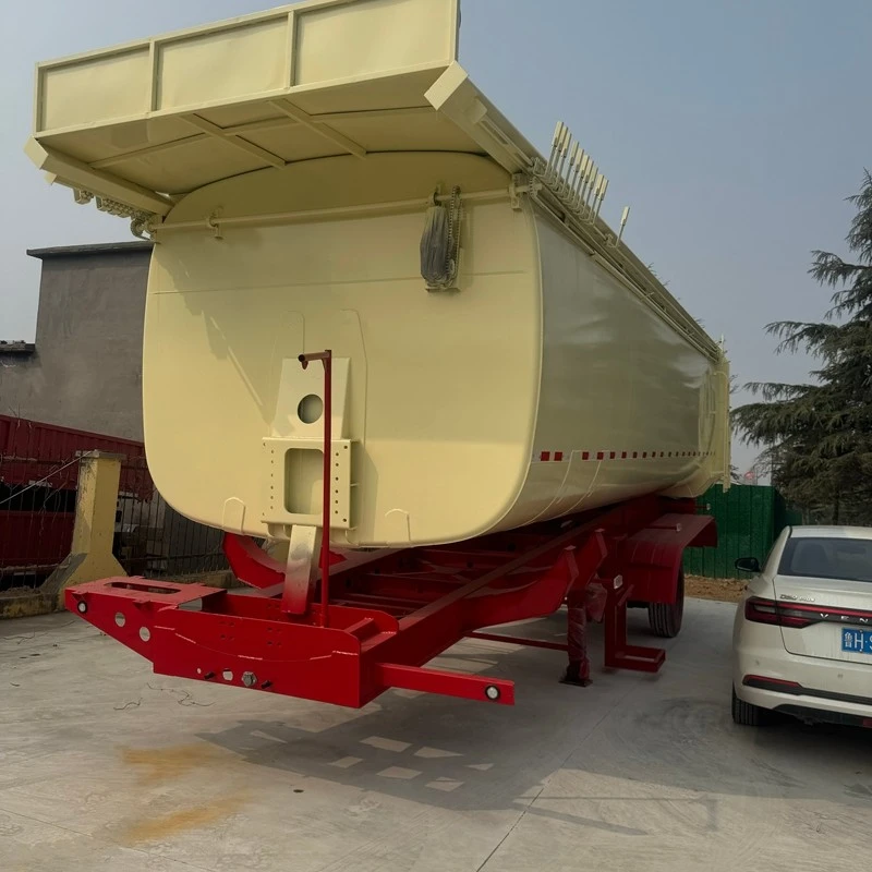 Rear Tipping Dump Semi-trailer factory